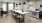 a kitchen with a dining table and chairs